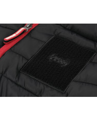 Kurtka męska Monotox INSULATOR BLACK / RED MX23070 Czarna - Sklep online Mastersport