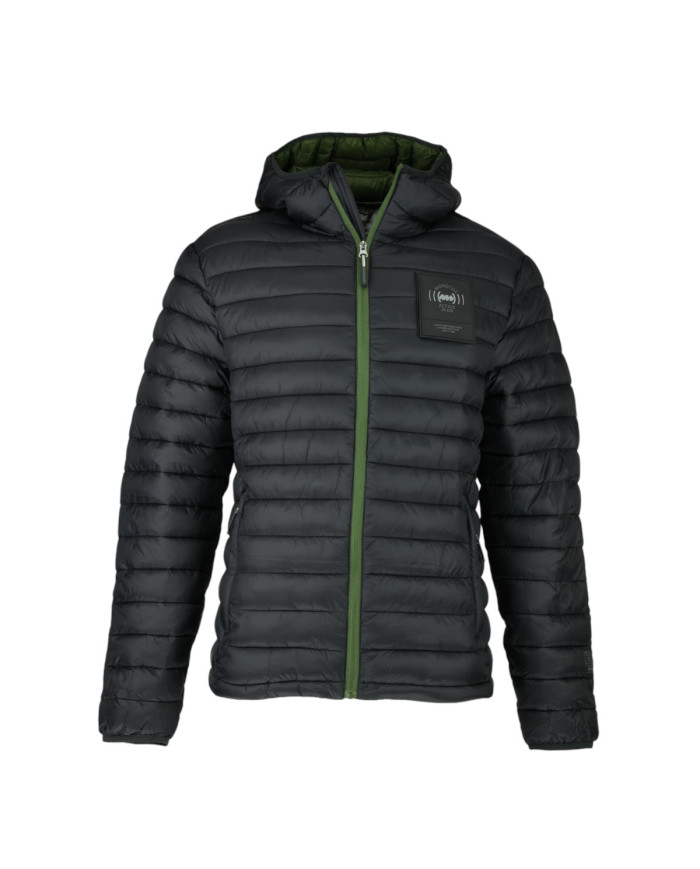 Kurtka męska Monotox INSULATOR BLACK / GREEN MX23071 Czarna - Sklep online Mastersport