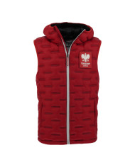 Kamizelka męska Monotox VEST INSULATOR GLUED RED / BLACK / RED MX23079 Czerwona - Sklep online Mastersport