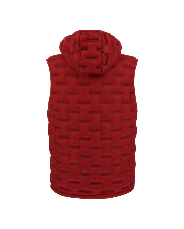 Kamizelka męska Monotox VEST INSULATOR GLUED RED / BLACK / RED MX23079 Czerwona - Sklep online Mastersport
