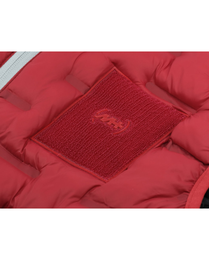 Kamizelka męska Monotox VEST INSULATOR GLUED RED / BLACK / RED MX23079 Czerwona - Sklep online Mastersport