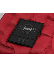 Kamizelka męska Monotox VEST INSULATOR GLUED RED / BLACK / RED MX23079 Czerwona - Sklep online Mastersport