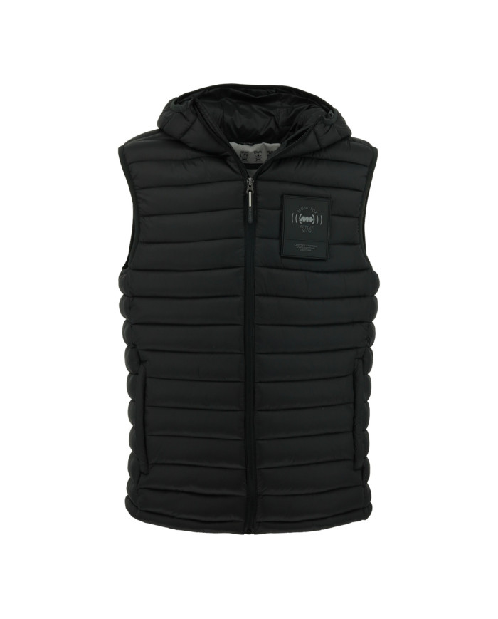Kamizelka męska Monotox VEST INSULATOR BLACK / BLACK MX23081 Czarna - Sklep online Mastersport