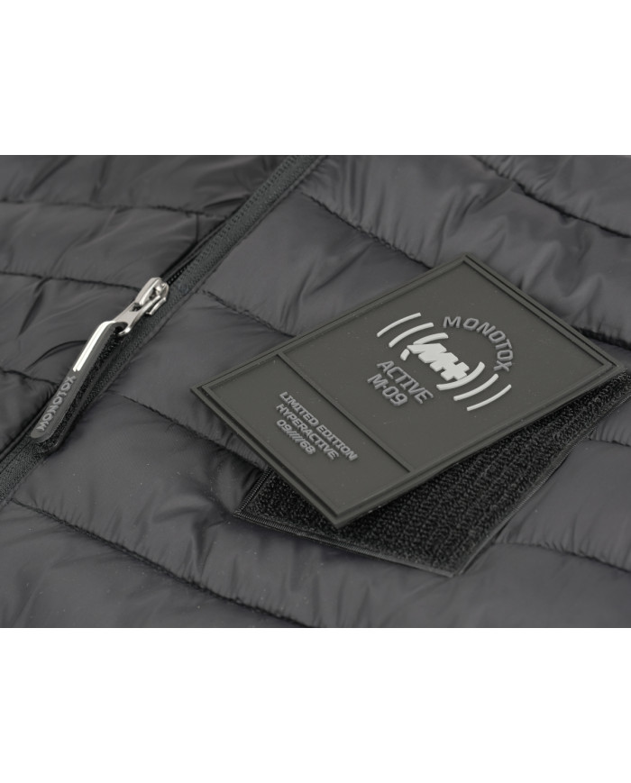 Kamizelka męska Monotox VEST INSULATOR BLACK / BLACK MX23081 Czarna - Sklep online Mastersport