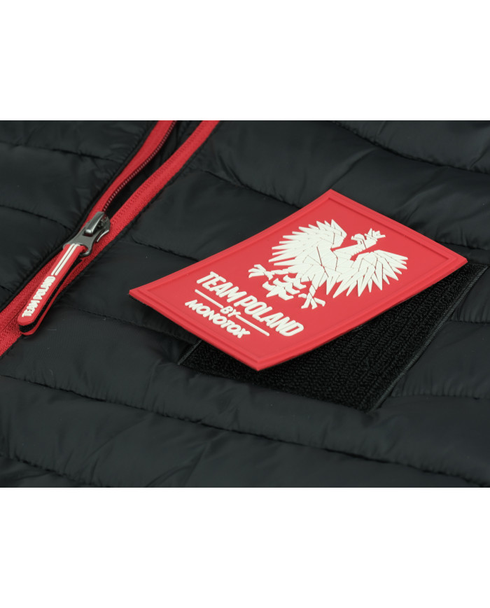 Kamizelka męska Monotox VEST INSULATOR BLACK / RED MX23082 Czarna - Sklep online Mastersport