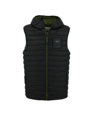 Kamizelka męska Monotox VEST INSULATOR BLACK / GREEN MX23083 Czarna - Sklep online Mastersport