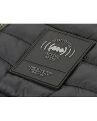 Kamizelka męska Monotox VEST INSULATOR BLACK / GREEN MX23083 Czarna - Sklep online Mastersport
