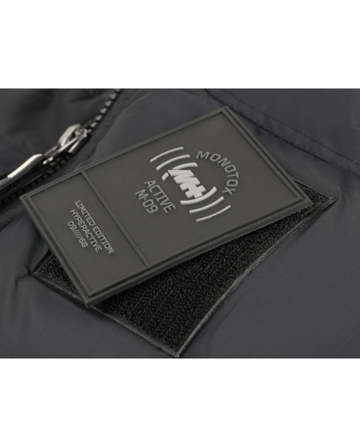 Kamizelka męska Monotox VEST PUFFER BLACK / BLACK MX23087 Czarna - Sklep online Mastersport