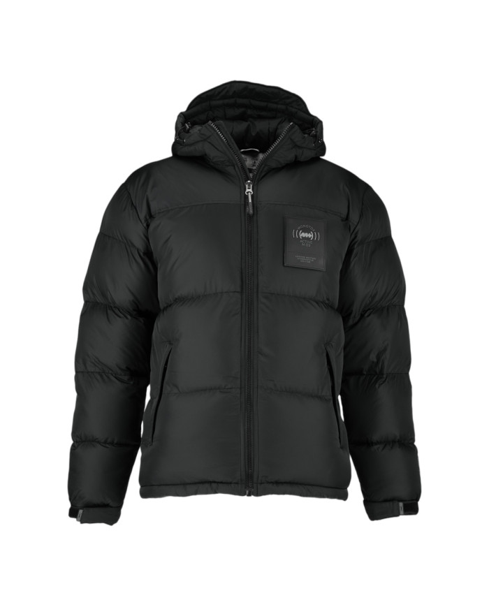 Kurtka męska Monotox PUFFER BLACK / BLACK MX23091 Czarna - Sklep online Mastersport