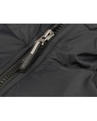 Kurtka męska Monotox PUFFER BLACK / BLACK MX23091 Czarna - Sklep online Mastersport