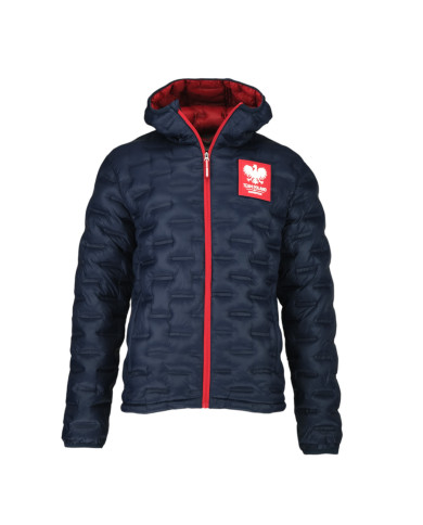 Kurtka męska Monotox INSULATOR GLUED NAVY / RED MX23094 Granatowa - Sklep online Mastersport