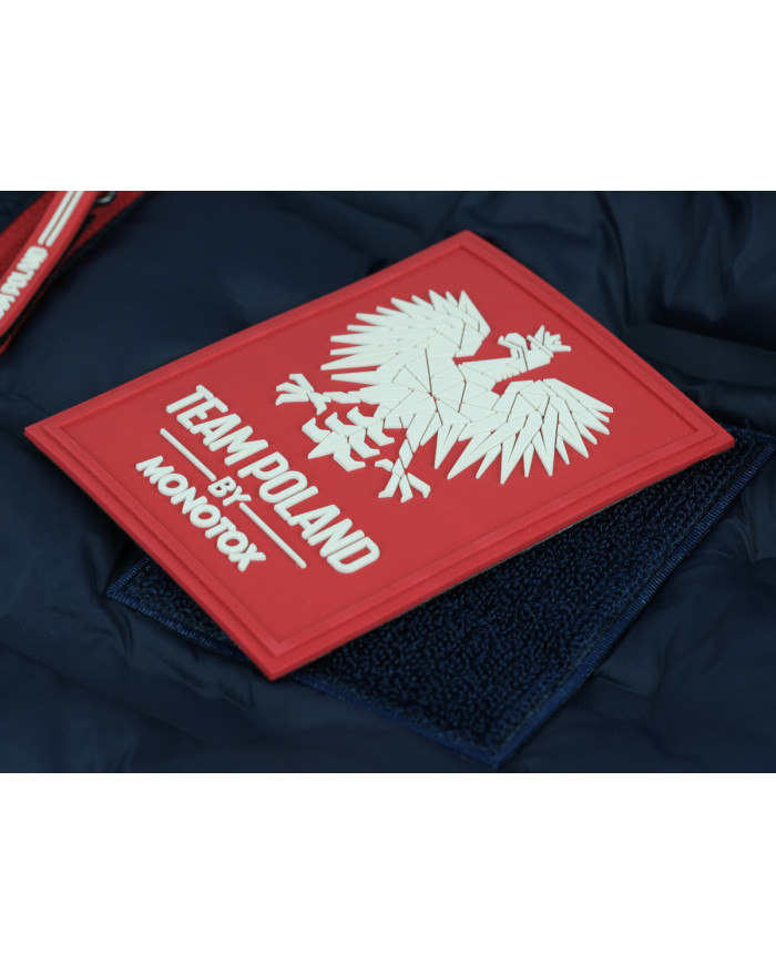 Kurtka męska Monotox INSULATOR GLUED NAVY / RED MX23094 Granatowa - Sklep online Mastersport