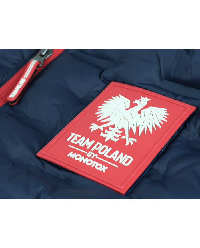 Kurtka męska Monotox INSULATOR GLUED NAVY / RED MX23094 Granatowa - Sklep online Mastersport