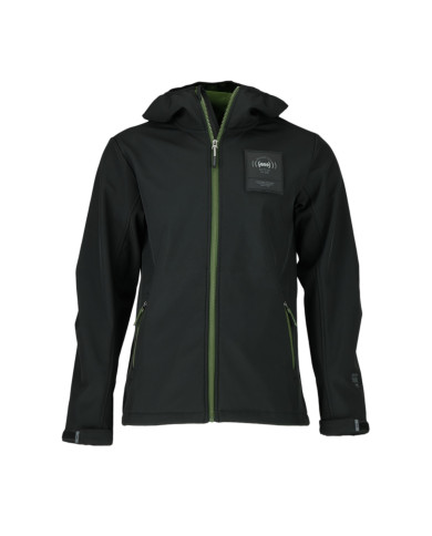 Kurtka męska Monotox MONOTECH BLACK / GREEN MX23098 Czarna - Sklep online Mastersport