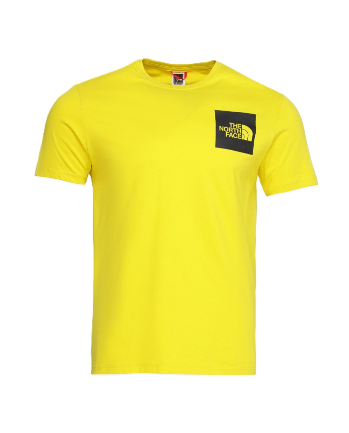 Koszulka męska The North Face M FINE TEE NF00CEQ57601 Żółta - Sklep online Mastersport