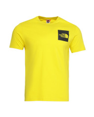 Koszulka męska The North Face M FINE TEE NF00CEQ57601 Żółta - Sklep online Mastersport