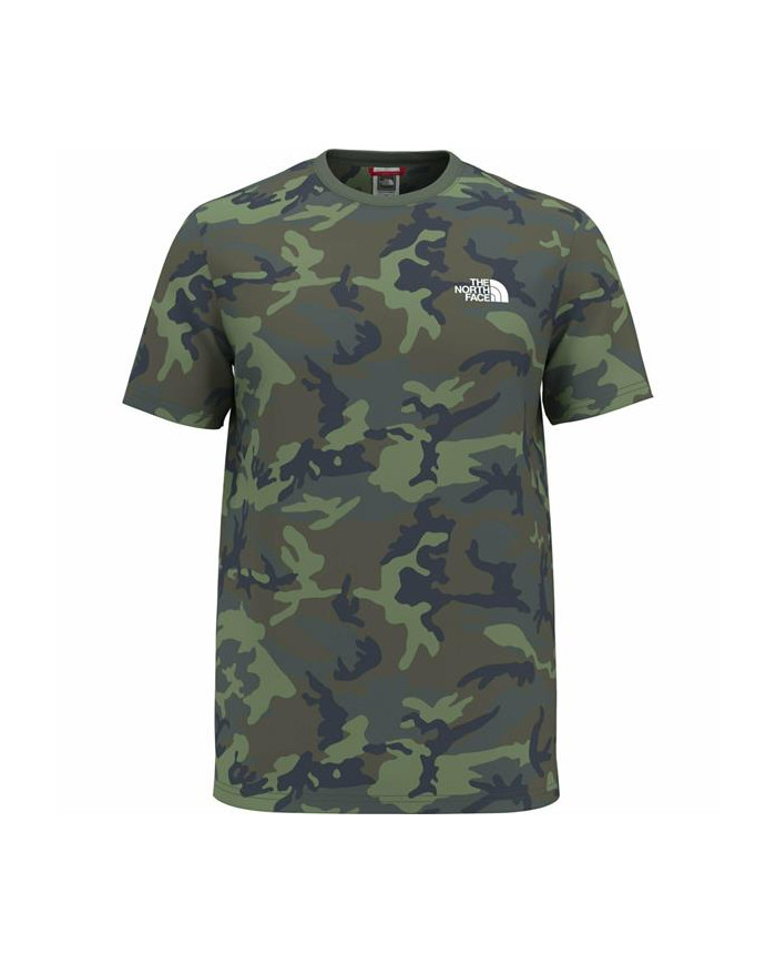 Koszulka męska The North Face M S/S SIMPLE DOME TEE NF0A2TX5287 Zielona - Sklep online Mastersport
