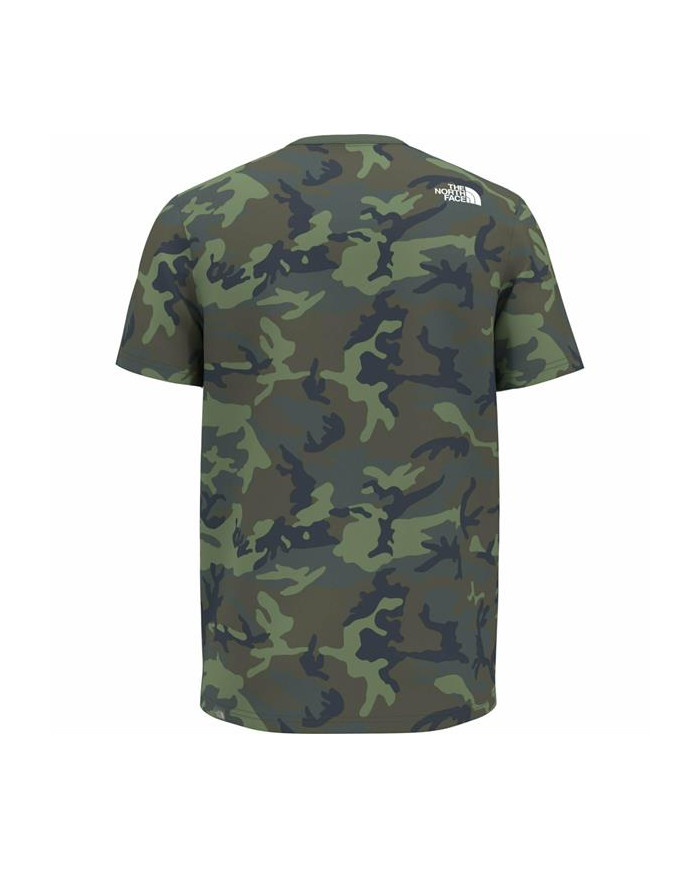 Koszulka męska The North Face M S/S SIMPLE DOME TEE NF0A2TX5287 Zielona - Sklep online Mastersport