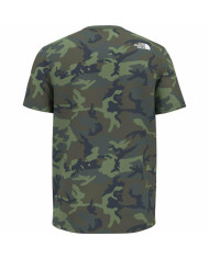 Koszulka męska The North Face M S/S SIMPLE DOME TEE NF0A2TX5287 Zielona - Sklep online Mastersport