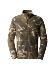 Bluza męska The North Face M 100 GLACIER FZ NF0A5IHQ94Y Zielona - Sklep online Mastersport