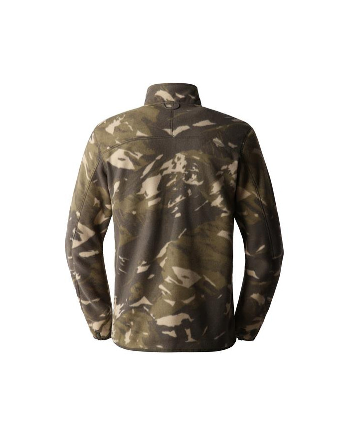 Bluza męska The North Face M 100 GLACIER FZ NF0A5IHQ94Y Zielona - Sklep online Mastersport