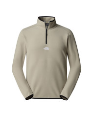 Bluza męska The North Face M GLACIER 1/4 EMBR NF0A83I31I4 Beżowa - Sklep online Mastersport