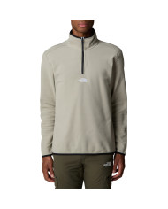 Bluza męska The North Face M GLACIER 1/4 EMBR NF0A83I31I4 Beżowa - Sklep online Mastersport