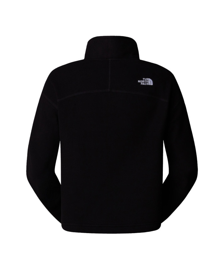 Bluza damska The North Face W 100 GLACIER CROP 1/4 NF0A855N4H0 Czarna - Sklep online Mastersport