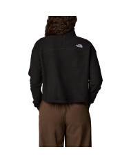 Bluza damska The North Face W 100 GLACIER CROP 1/4 NF0A855N4H0 Czarna - Sklep online Mastersport