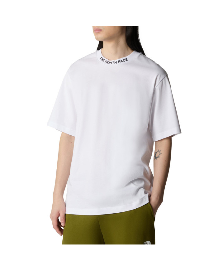 Koszulka męska The North Face M SS ZUMU RELAXED TEE NF0A87DDFN4 Biała - Sklep online Mastersport