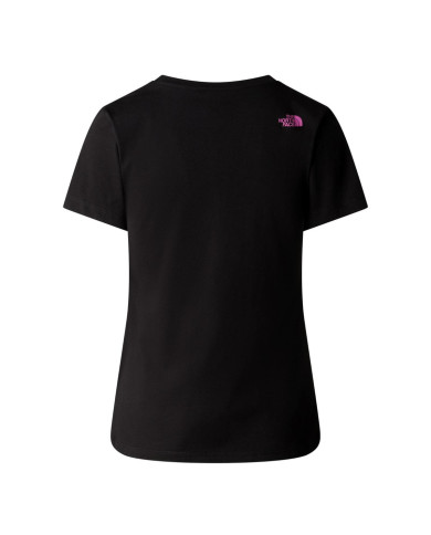 Koszulka damska The North Face W S/S EASY TEE NF0A87N6YES Czarna - Sklep online Mastersport