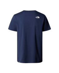 Koszulka męska The North Face M S/S SIMPLE DOME TEE NF0A87NG8K2 Niebieska - Sklep online Mastersport
