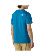 Koszulka męska The North Face M SS SIMPLE DOME TEE NF0A87NGBOM Niebieska - Sklep online Mastersport