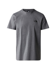 Koszulka męska The North Face M SS SIMPLE DOME TEE NF0A87NGDYY Szara - Sklep online Mastersport