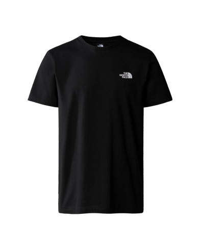 Koszulka męska The North Face M S/S SIMPLE DOME TEE NF0A87NGJK3 Czarna - Sklep online Mastersport