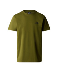 Koszulka męska The North Face M S/S SIMPLE DOME TEE NF0A87NGPIB Zielona - Sklep online Mastersport