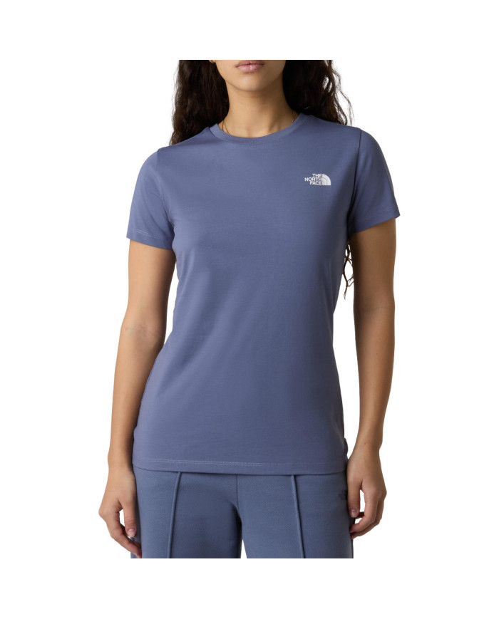 Koszulka damska The North Face W SS SD SLIM TEE NF0A87NHBOA Fioletowa - Sklep online Mastersport