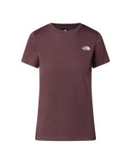 Koszulka damska The North Face W SS SD SLIM TEE NF0A87NHBQ7 Brązowa - Sklep online Mastersport
