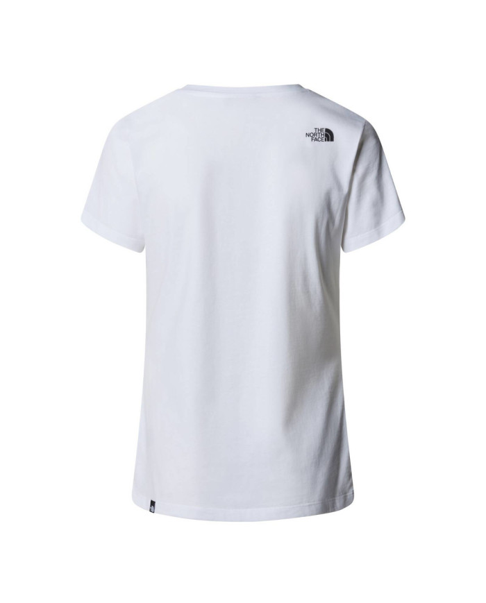 Koszulka damska The North Face W SS SD SLIM TEE NF0A87NHFN4 Biała - Sklep online Mastersport