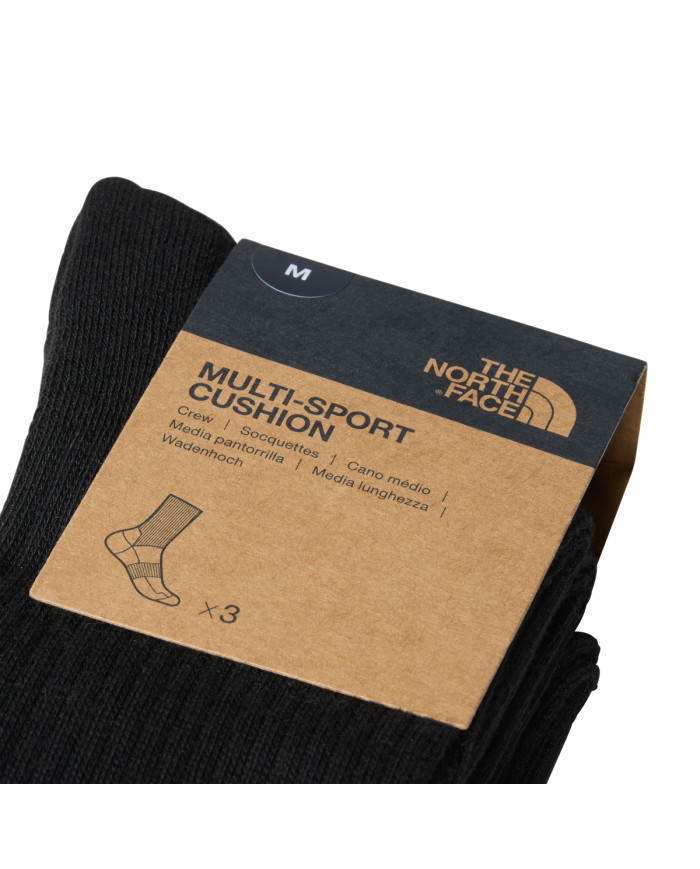 Skarpetki męskie The North Face MLSPRT SOCK CSH CREW 3P NF0A882HJK3 Czarne - Sklep online Mastersport
