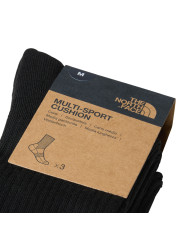 Skarpetki męskie The North Face MLSPRT SOCK CSH CREW 3P NF0A882HJK3 Czarne - Sklep online Mastersport