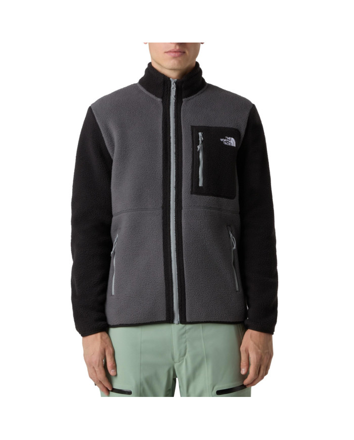 Bluza męska The North Face M YUMIORI FULL ZIP NF0A883RWVO Czarna - Sklep online Mastersport