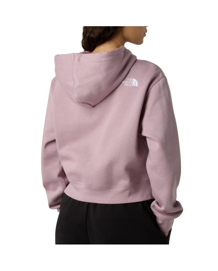Bluza damska The North Face W ESSENTIAL CROP HOODIE NF0A89EXD2Q Różowa - Sklep online Mastersport