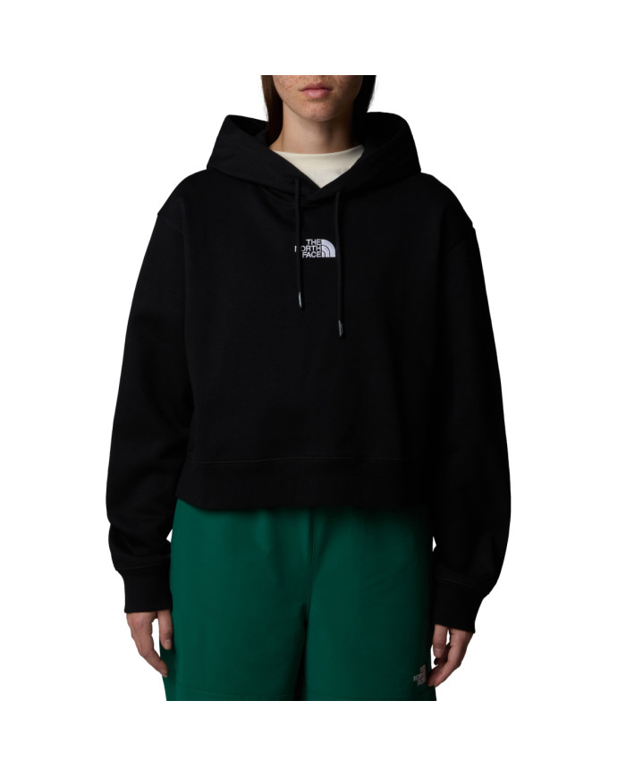 Bluza damska The North Face W ESSENTIAL CROP HOODIE NF0A89EXJK3 Czarna - Sklep online Mastersport