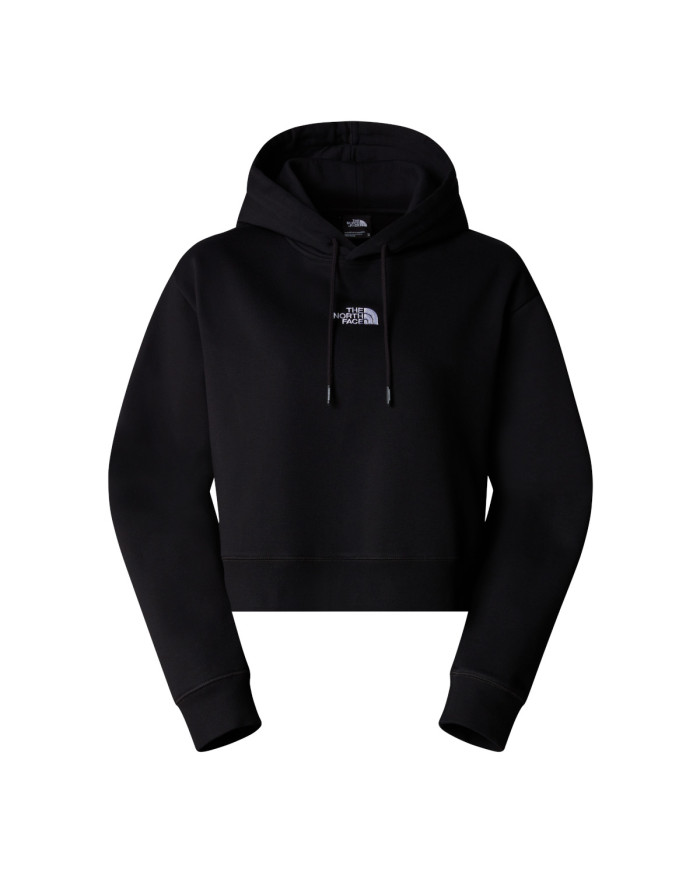 Bluza damska The North Face W ESSENTIAL CROP HOODIE NF0A89EXJK3 Czarna - Sklep online Mastersport