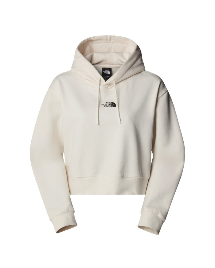 Bluza damska The North Face W ESSENTIAL CROP HOODIE NF0A89EXQLI Beżowa - Sklep online Mastersport