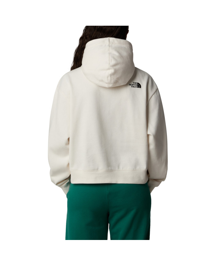 Bluza damska The North Face W ESSENTIAL CROP HOODIE NF0A89EXQLI Beżowa - Sklep online Mastersport