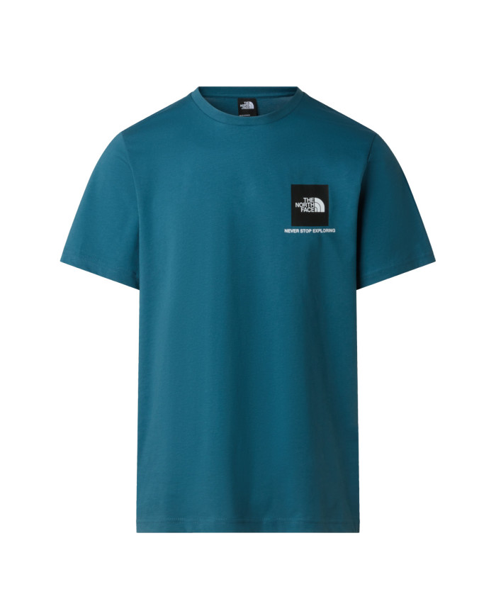 Koszulka męska The North Face M SS EASY TEE NF0A8A4USF7 Zielona - Sklep online Mastersport