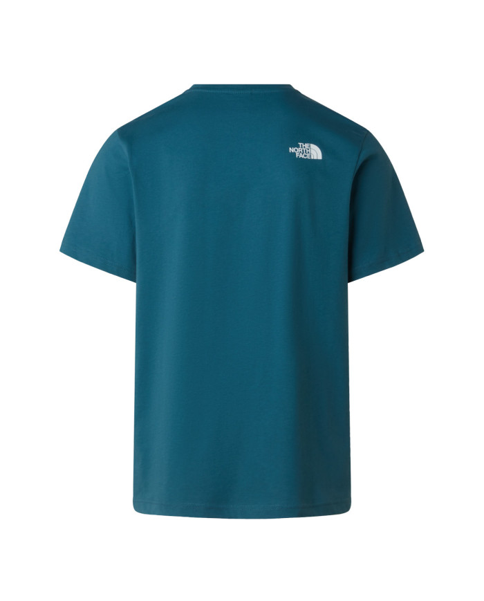Koszulka męska The North Face M SS EASY TEE NF0A8A4USF7 Zielona - Sklep online Mastersport