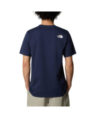 Koszulka męska The North Face M SS EASY TEE SUMMIT NAVY NF0A8A6C8K2 Niebieska - Sklep online Mastersport